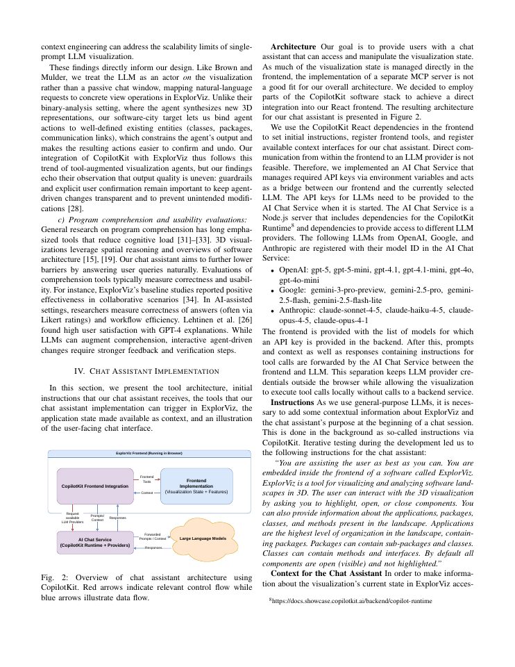 Page 3 of A Chat Assistant for Software Exploration in a 3D Software Visualization