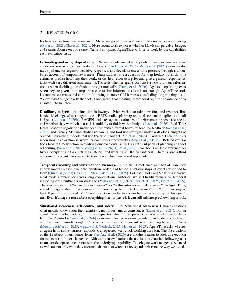 Page 3 of AgentTime: Can Agents Estimate and Control Their Own Runtime?
