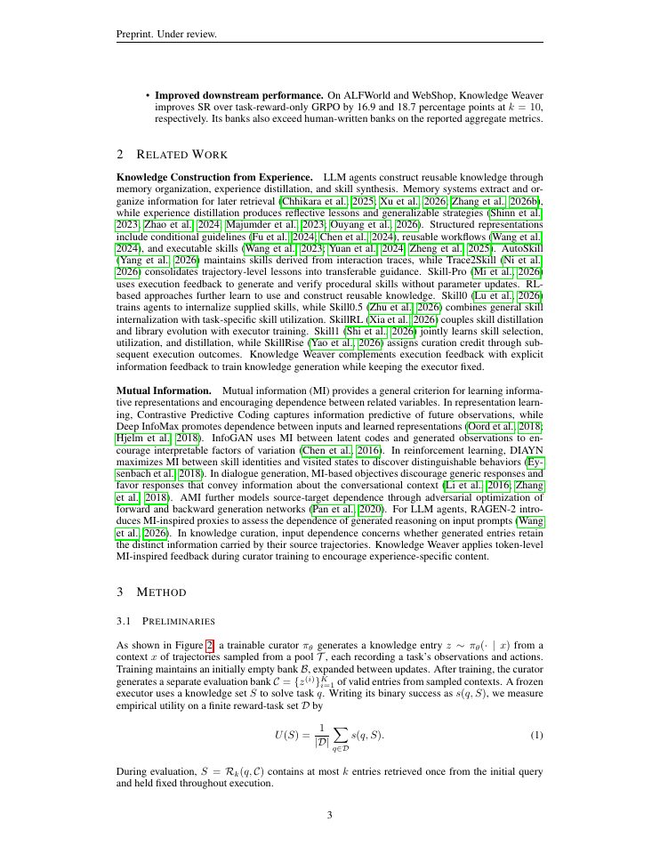 Page 3 of Learning to Accumulate Knowledge with Mutual Information