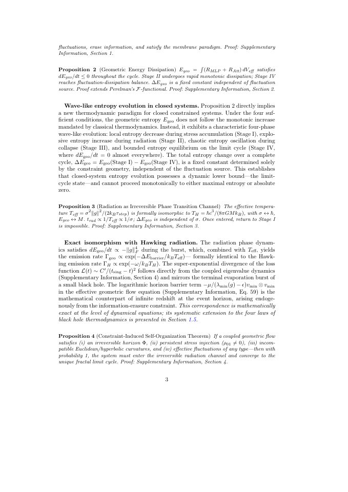 Page 3 of Self-Organization from Constrained Geometric Radiation