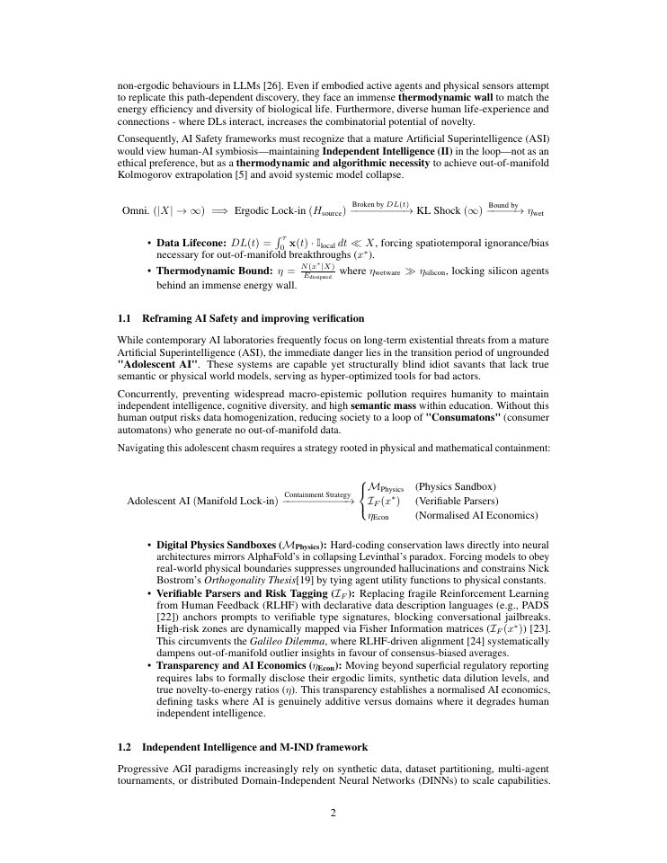 Page 2 of Beyond the Ergodic Wall: A Discrete Geometric Physics Sandbox for Analysing AI Scaling Limits and Complexity Collapse