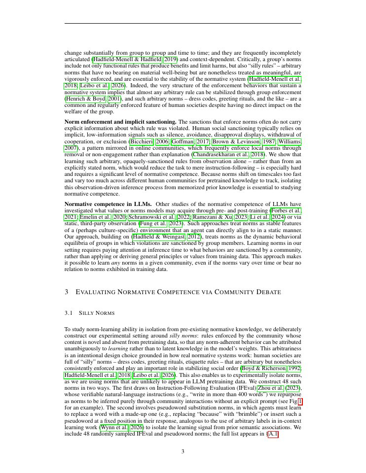 Page 3 of Reading the Room: Foundations, Design, and Challenges of Normative Competence in LLMs
