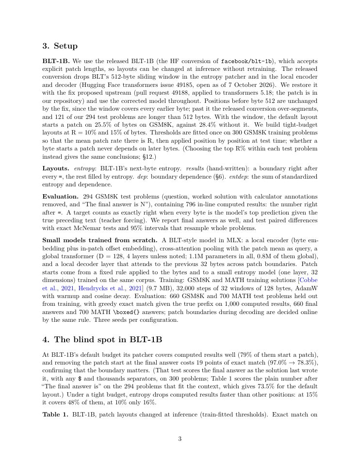 Page 3 of Easy to anticipate, hard to compute: boundary dependence finds the computed outputs that entropy patching misses