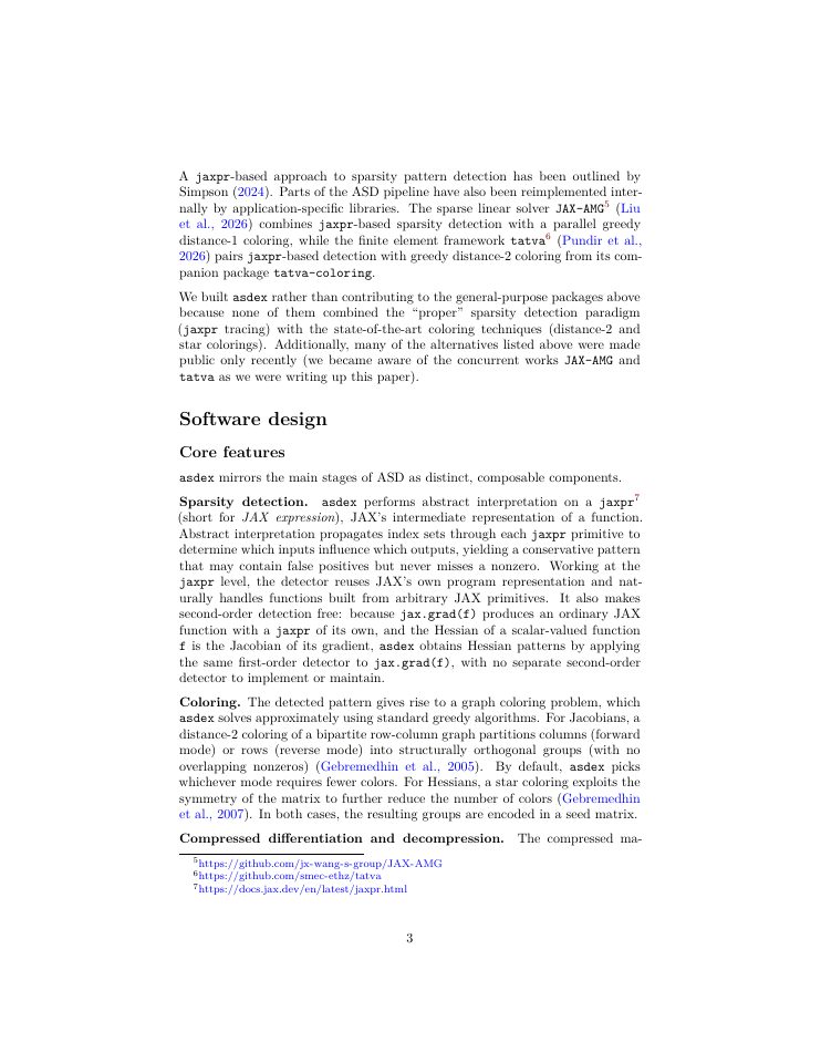 Page 3 of asdex: Automatic Sparse Differentiation in JAX