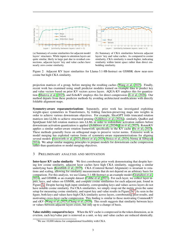 Page 3 of VFold: Symmetry-Aware Cross-Layer Value Cache Compression