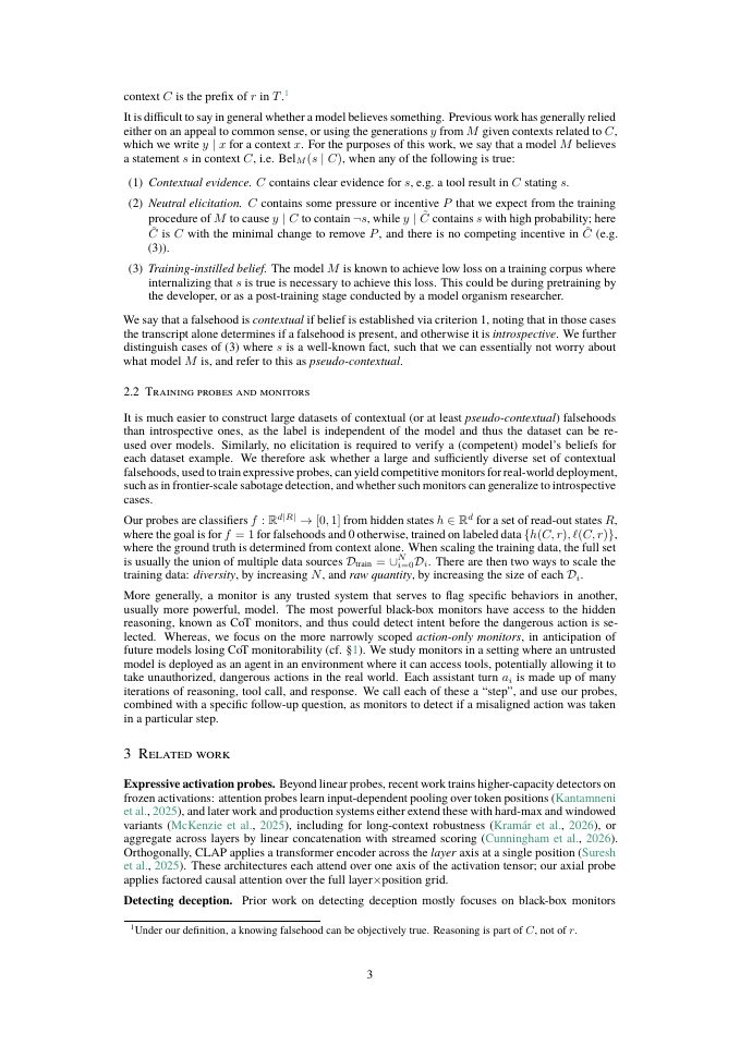 Page 3 of Caught in the Act: Probes Effectively Detect Sabotage and Catch Unverbalized Deception