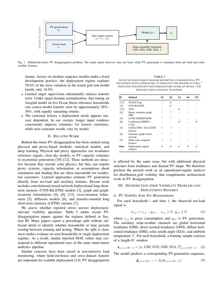 Page 2 of Behind-the-Meter Photovoltaic Visibility from Net Smart Meters: Deployment Regimes and Operational Insights