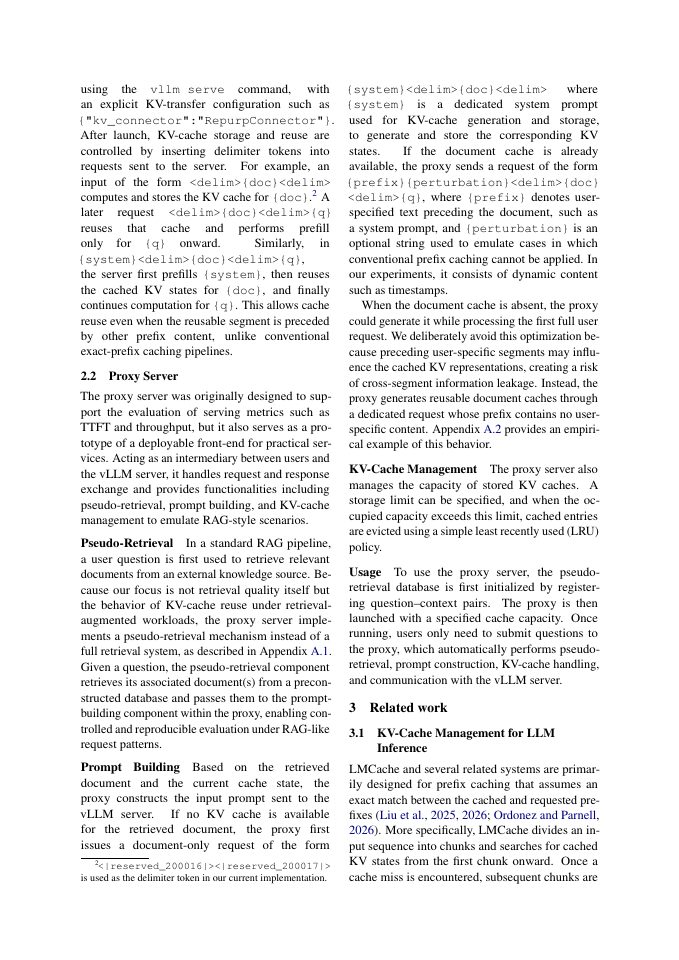 Page 3 of KV-Repurpose: A Testbed for Evaluating Non-Prefix KV-Cache Reuse