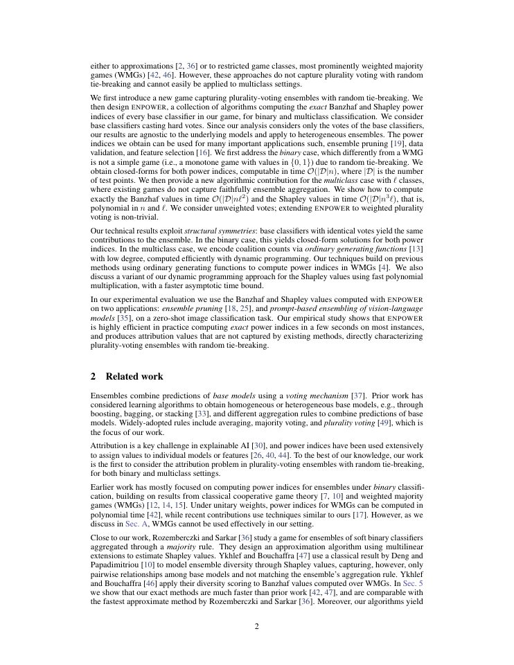 Page 2 of Exact power indices for plurality-voting ensembles