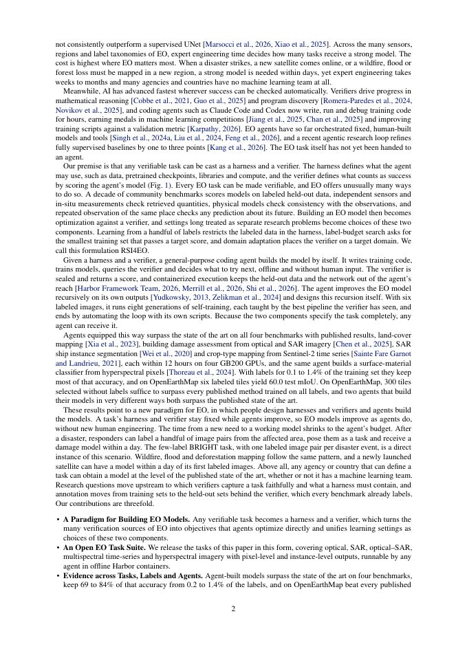Page 2 of The Last Remote Sensing Model Built by Humans? Casting Any Earth Observation Task as Recursive Self-Improvement