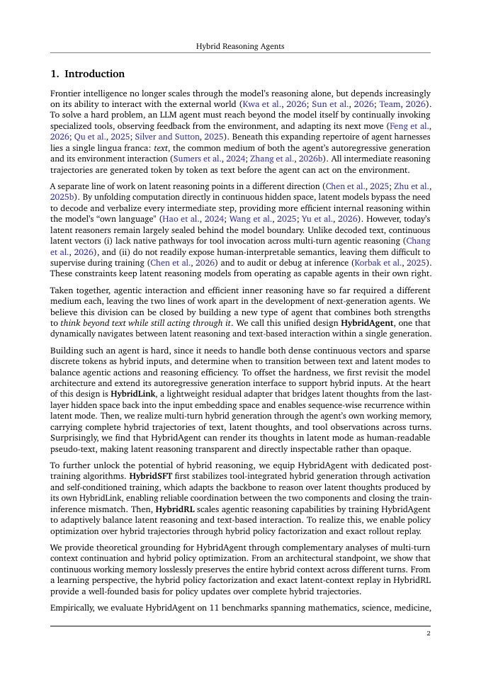 Page 2 of Hybrid Reasoning Agents