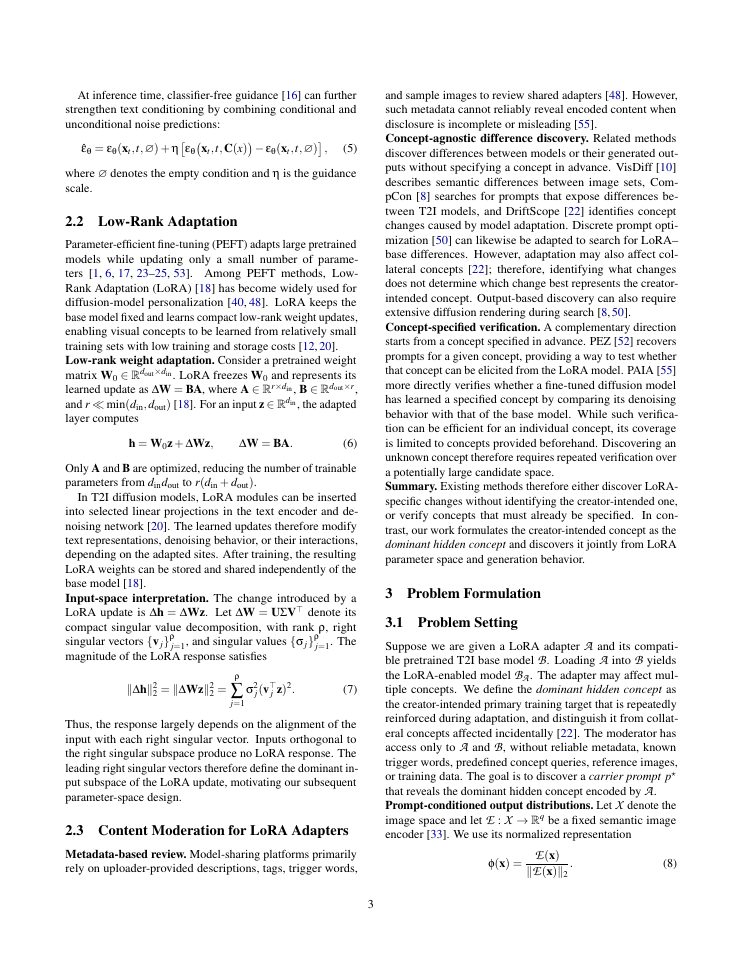 Page 3 of Discovering Undisclosed Concepts in LoRA Adapters for Diffusion-Based AIGC Models