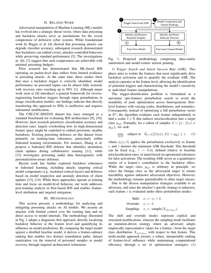 Page 2 of Analyzing and Mitigating Poisoning Attacks on Flow-Based Intrusion Detection