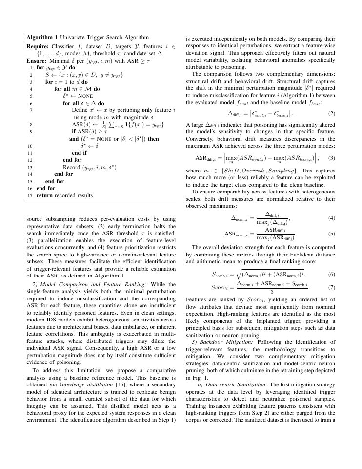 Page 3 of Analyzing and Mitigating Poisoning Attacks on Flow-Based Intrusion Detection