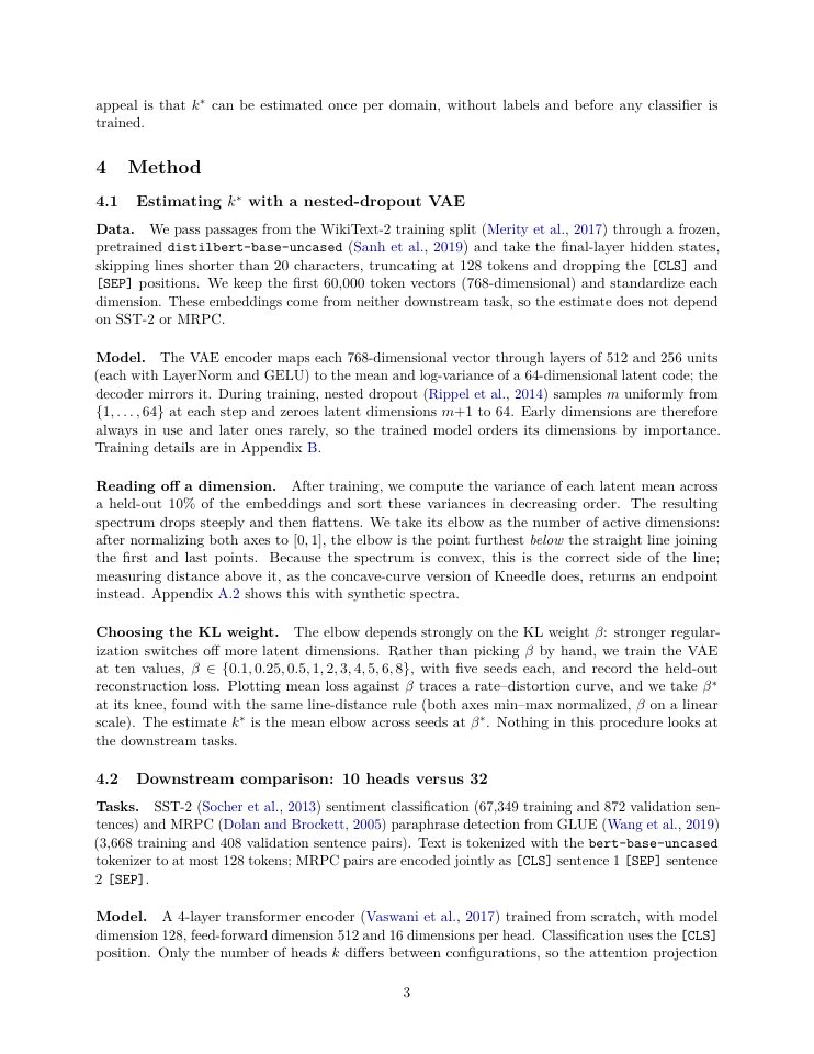 Page 3 of Choosing the Number of Attention Heads from Intrinsic Dimension: A Small-Scale Study