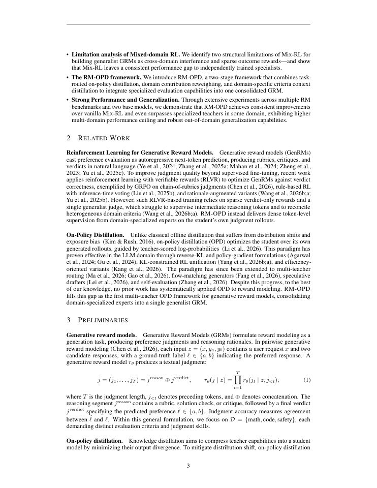Page 3 of RM-OPD: On-Policy Distillation for Generative Reward Models