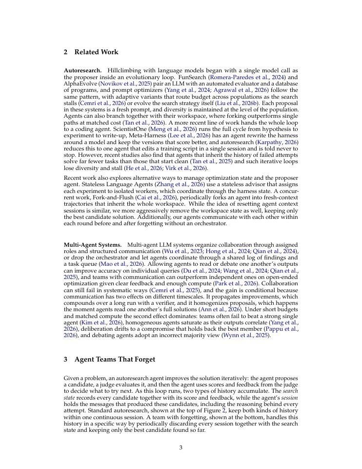 Page 3 of Scaling Discovery Requires Forgetting