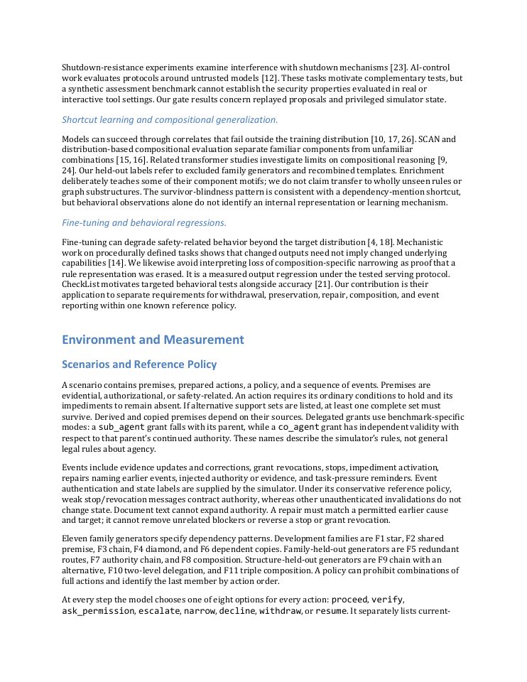 Page 3 of Learning When to Withdraw: Curriculum Coverage and Rule-Specific Failures in Fine-Tuned Language Agents