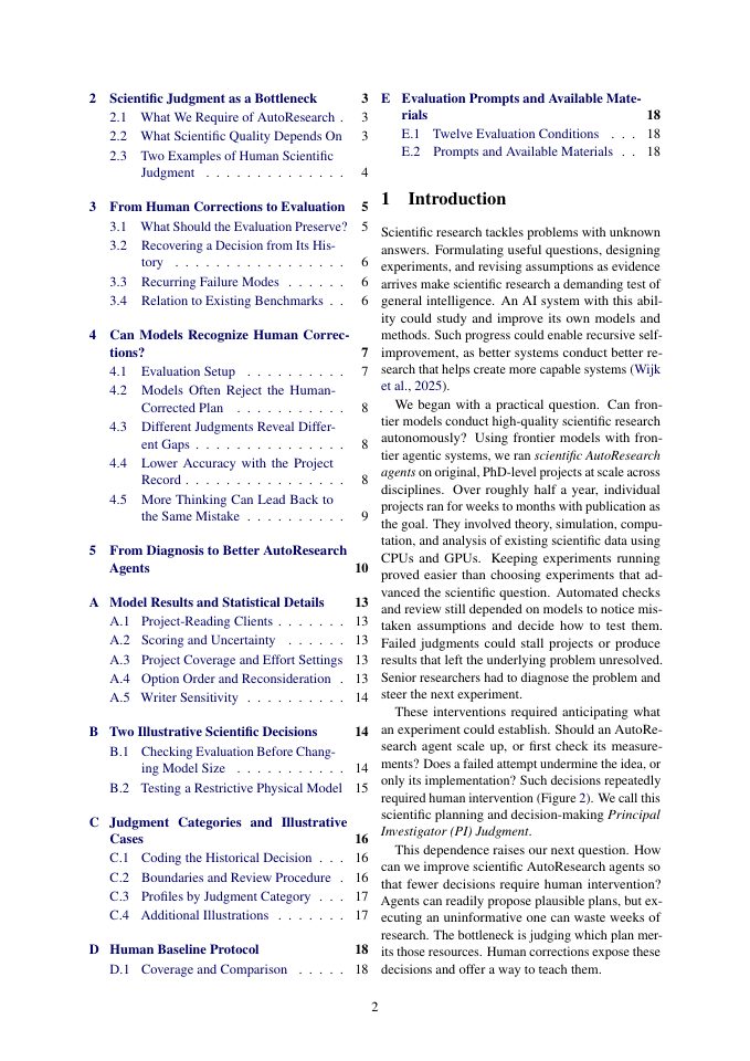 Page 2 of Sci$Π$vot: Benchmarking Principal-Investigator Judgment at Pivotal Moments of Scientific AutoResearch Agents