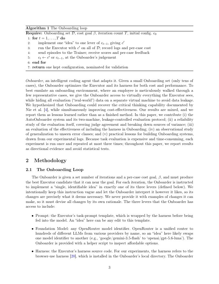 Page 3 of AutoOnboarder: Autonomously Onboarding LLM Agents