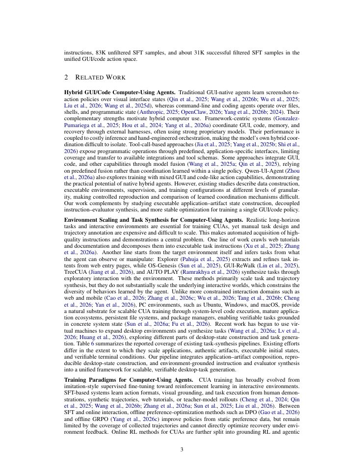 Page 3 of OS-Helix: Unifying GUI Interaction and Code Execution in Native Computer-Using Agents