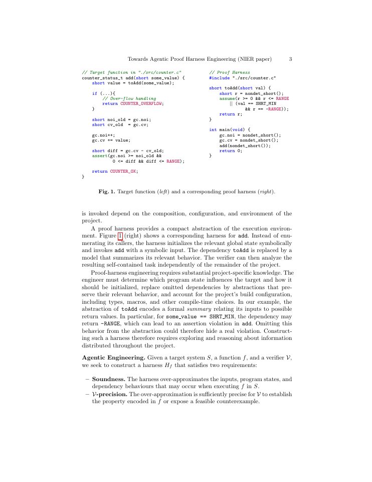 Page 3 of Towards Agentic Proof Harness Engineering