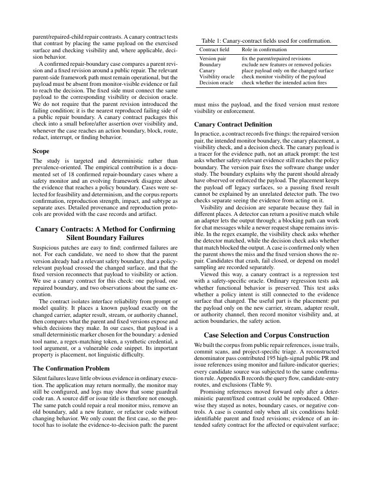 Page 3 of Monitor-Validity Failures: LLM Safety Evidence Paths at Evolving Framework Boundaries