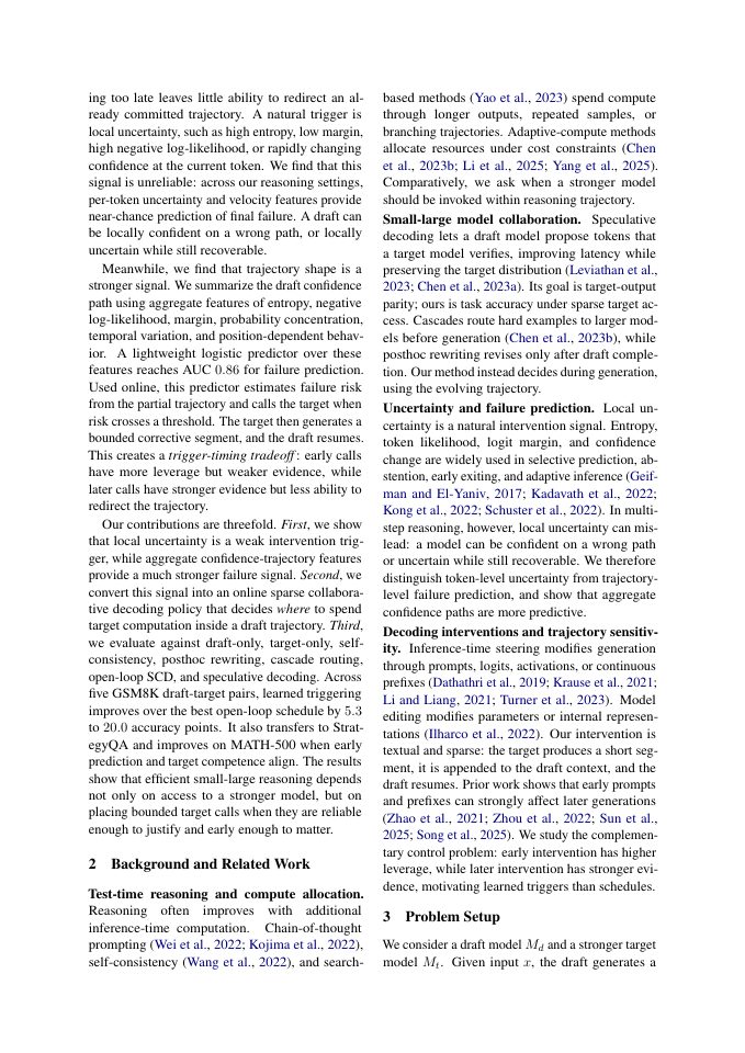 Page 2 of Trajectory-Triggered Sparse Collaborative Decoding