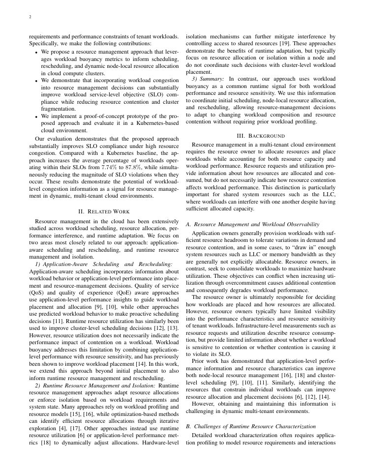 Page 2 of Holistic Buoyancy-Driven Cloud Native Resource Management