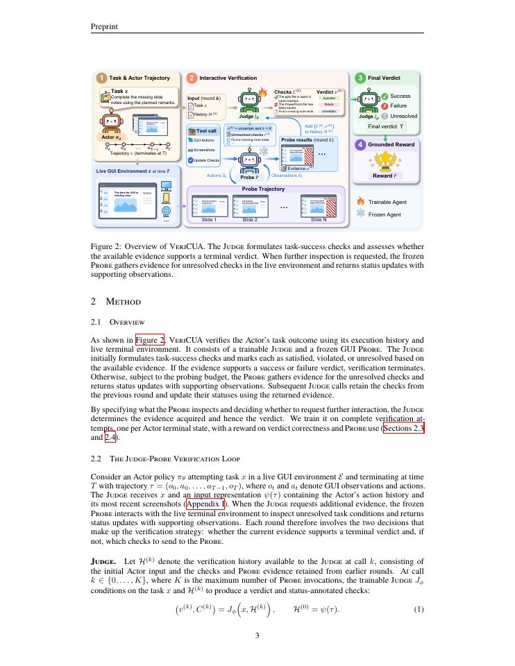 Page 3 of VeriCUA: Learning Proactive Verification for Reliable GUI Agent Rewards