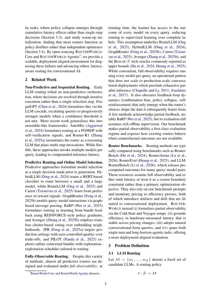 Page 3 of RouterWorld: Scaling Conversational AI with Latency-Aware LLM Routing