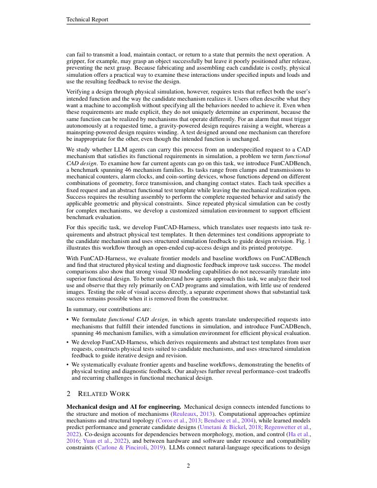 Page 2 of Can It Actually Work? Synthesizing Functional CAD Mechanisms