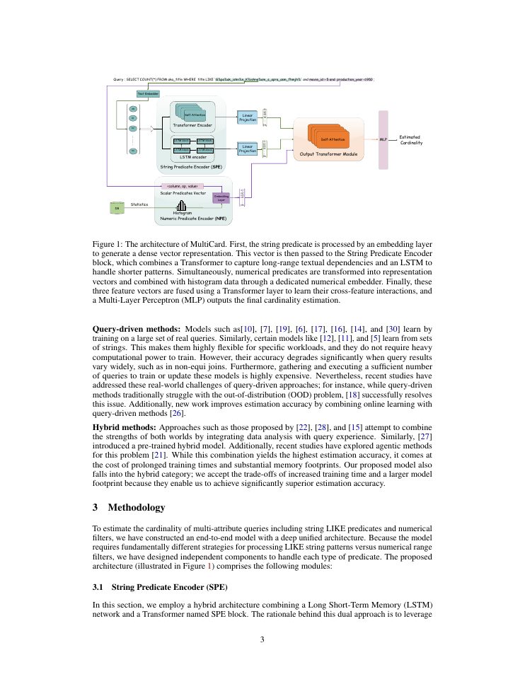 Page 3 of MultiCard: Multiple Attribute Cardinality Estimation via Deep Learning
