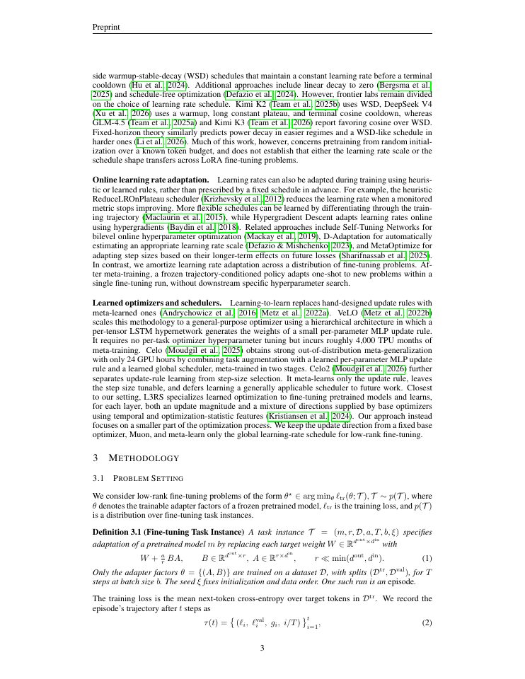 Page 3 of MuPACE: Learning to Pace Muon for LoRA Fine-Tuning