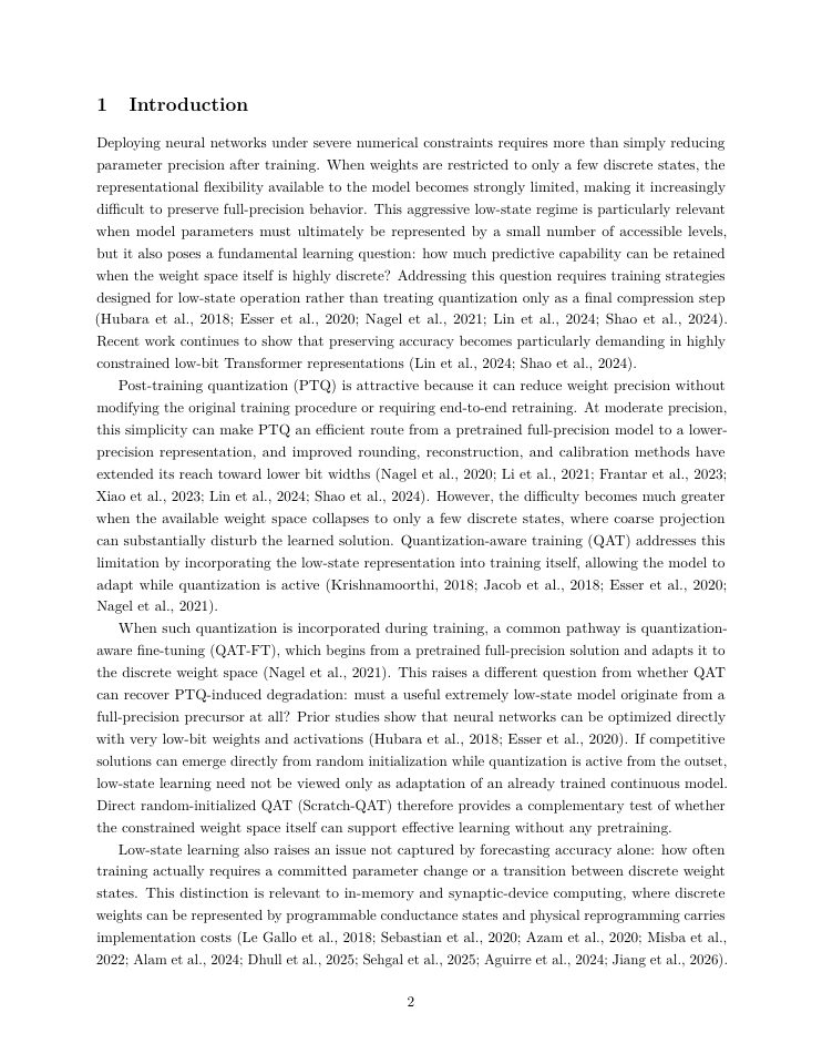 Page 2 of Extreme Low-State Quantized Transformer for Electricity-Load Forecasting
