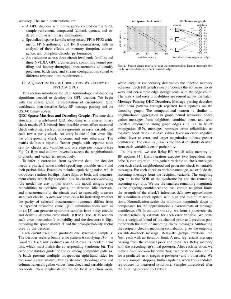 Page 2 of Engineering Low-Latency, High-Throughput Quantum Decoders on NVIDIA GPUs