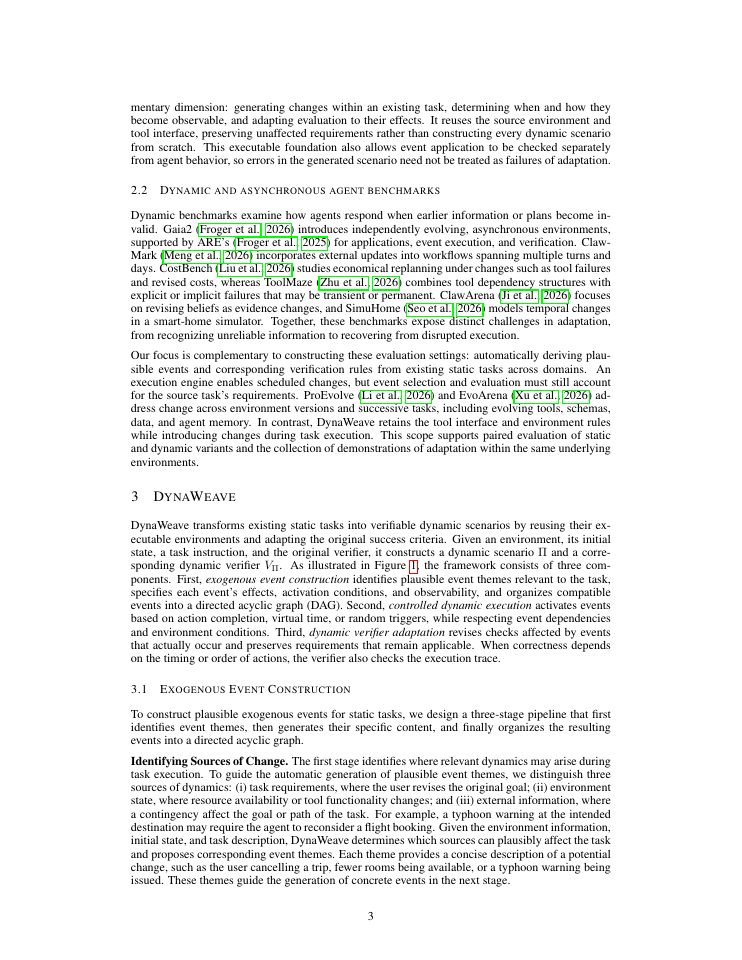 Page 3 of DynaWeave: Learning to Adapt through Dynamic Scenario Synthesis
