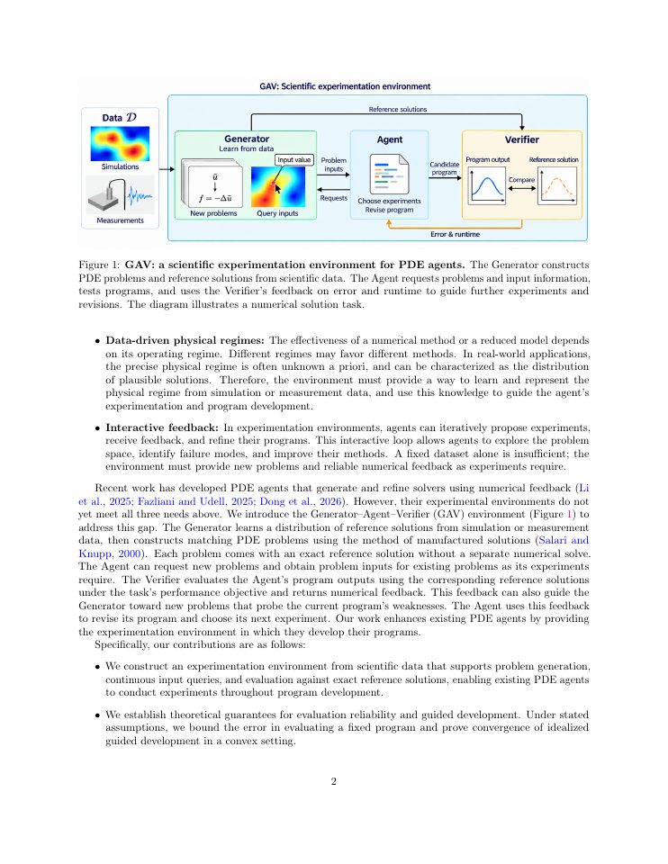 Page 2 of GAV: A scientific experimentation environment for PDE agents