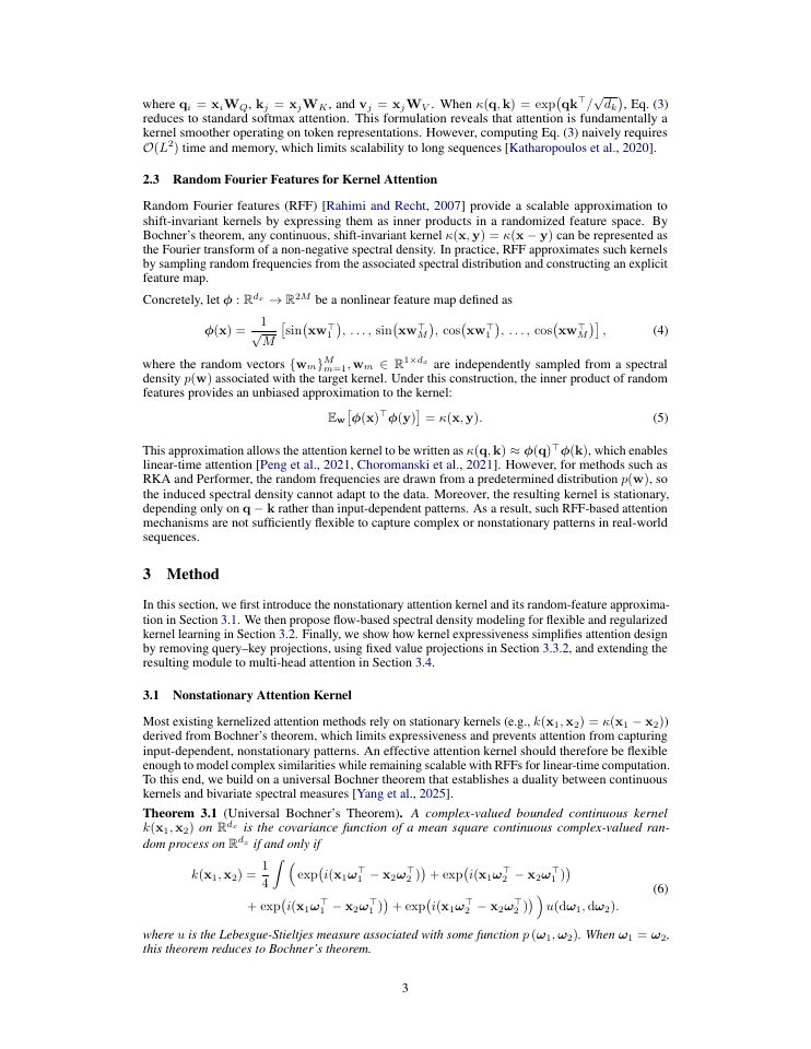 Page 3 of Flow-based Spectral Kernel Learning for Nonstationary Attention