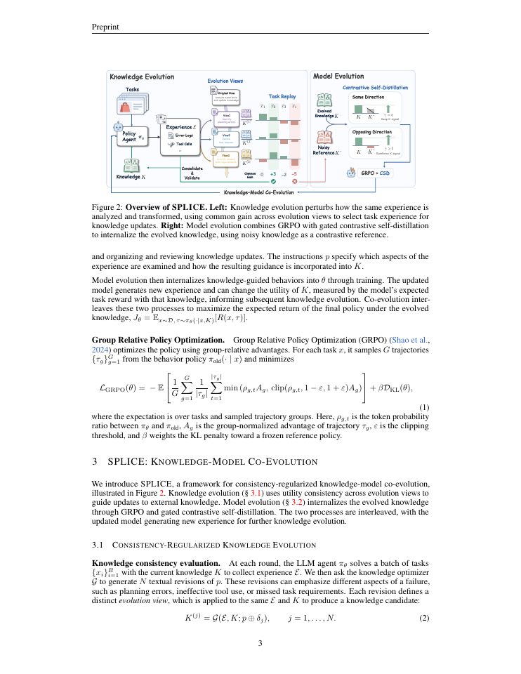 Page 3 of Agentic Knowledge-Model Co-Evolution via Consistency Regularization