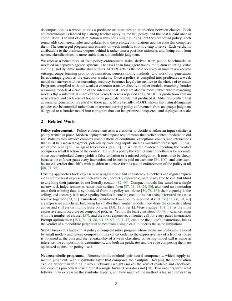 Page 3 of SCOPE: Compiling Natural-Language Policies into Neurosymbolic Predicate Programs